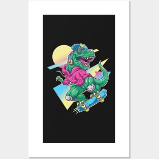 Artistic dinosaur Posters and Art